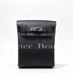 Hermès Hac a Dos PM Backpack - Black Togo Leather, So Black Hardware